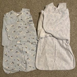 2 Halo sleep sack swaddles (size Small)